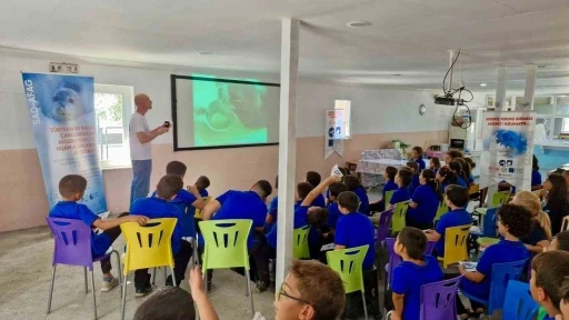 K&ouml;yceğiz&rsquo;de &ouml;ğrencilere Akdeniz Foku anlatıldı
