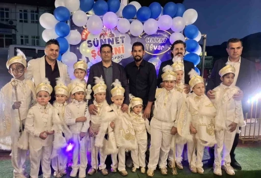 K&ouml;yceğiz&rsquo;de toplu s&uuml;nnet ş&ouml;leni yapıldı
