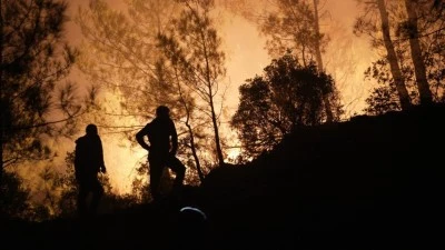 K&ouml;yceğiz'deki orman yangınında 2'nci g&uuml;n