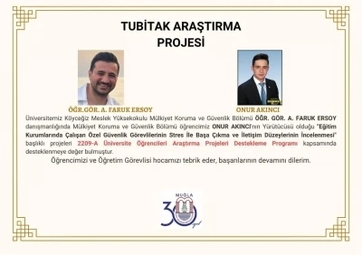 K&ouml;yceğiz Meslek Y&uuml;ksek Okulu &ouml;ğrencisinin projesi desteklenmeye değer bulundu
