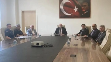 KPSS Orta&ouml;ğretim İl&ccedil;e Koordinasyon Kurulu ve G&uuml;venlik toplantısı yapıldı
