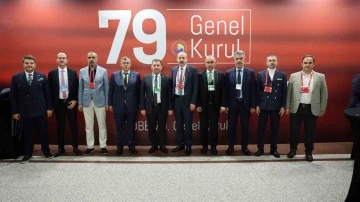 KTO heyeti tam kadro TOBB 79&rsquo;uncu Genel Kurulu&rsquo;na katıldı