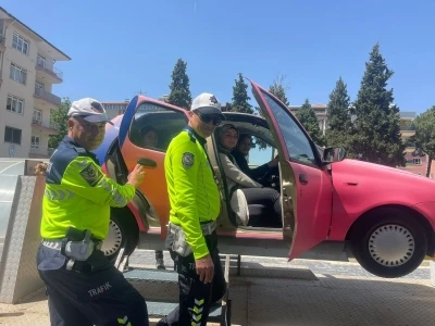 Kula&rsquo;da emniyet kemerinin &ouml;nemi sim&uuml;lasyon aracı ile anlatıldı
