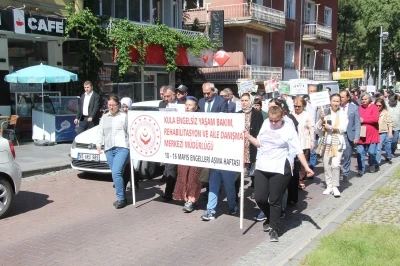 Kula&rsquo;da Engelliler Haftası kutlamaları başladı
