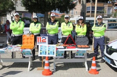 Kula&rsquo;da Trafik Haftası kutlandı
