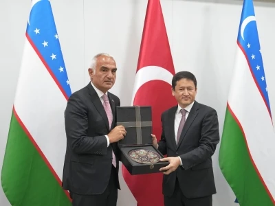 K&uuml;lt&uuml;r ve Turizm Bakanı Ersoy, &Ouml;zbekistan'da