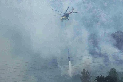 Kumluca&rsquo;daki orman yangınında 10 ev kullanılamaz hale geldi: Yangına evinde yakalananlar o anları anlattı