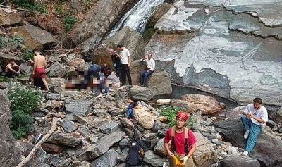 Uludağ'da facia: 70 metrelik şelaleden d&uuml;şen kadın hayatını kaybetti