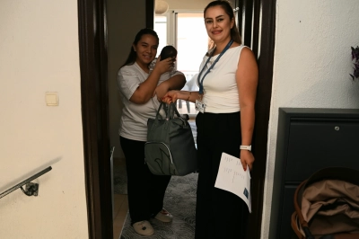 Kuşadası Belediyesi&rsquo;nden 8 Ayda 115 Bebeğe Hoş Geldin Ziyareti