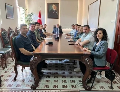 Kuşadası&rsquo;nda yaban domuzu sorunu g&ouml;r&uuml;ş&uuml;ld&uuml;
