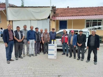 K&uuml;tahya&rsquo;da &ccedil;ift&ccedil;ilere Nohut Antraknozu hastalığına karşı &uuml;cretsiz ila&ccedil; dağıtıldı
