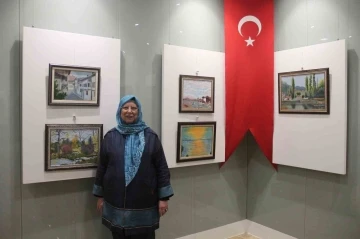 K&uuml;tahya&rsquo;da emekli memur Yaşar Ataseven ilk kişisel sergisini a&ccedil;tı

