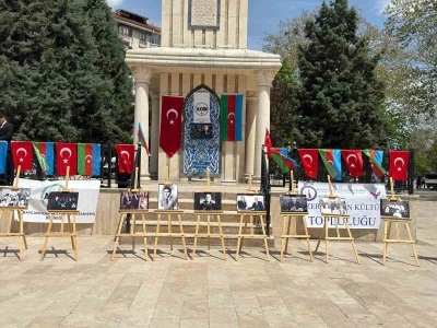 K&uuml;tahya&rsquo;da Haydar Aliyev&rsquo;in 102. doğum g&uuml;n&uuml; anısına resim sergisi
