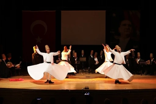 K&uuml;tahya&rsquo;da Hz. Mevlana&rsquo;yı anma t&ouml;reni
