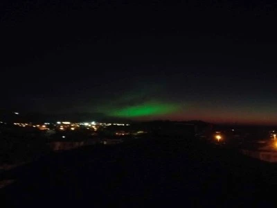 Kuzey ışıkları T&uuml;rkiye'de g&ouml;z&uuml;kt&uuml;