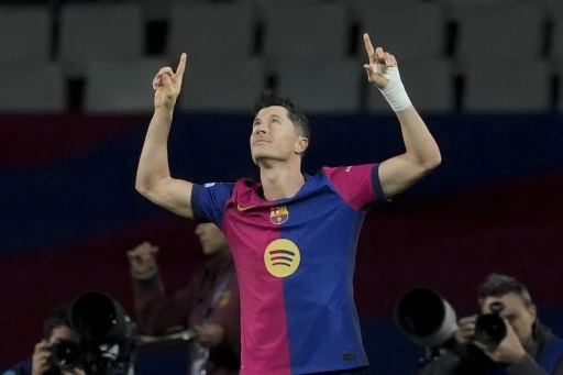 Lewandowski, Şampiyonlar Ligi&rsquo;nde 100 gol barajını ge&ccedil;ti

