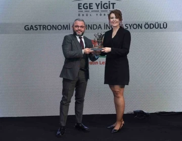 Lezita, EGE YİGİT&rsquo;te &ldquo;Gastronomi Dalında İnovasyon &Ouml;d&uuml;l&uuml;&rdquo;ne layık g&ouml;r&uuml;ld&uuml;
