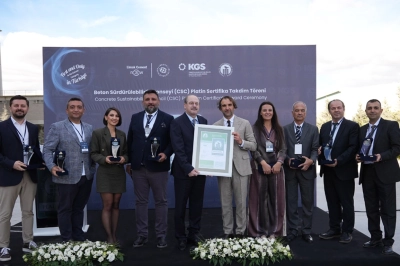 Limak &Ccedil;imento&rsquo;nun Anka Fabrikası CSC Platinum Se rtifikası Aldı