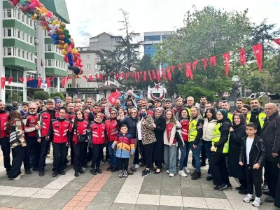 L&ouml;semiyi yenen Alparslan i&ccedil;in balonlar u&ccedil;uruldu