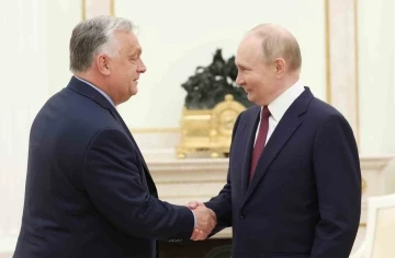 Macaristan Başbakanı Orban, Rusya&rsquo;da Putin ile g&ouml;r&uuml;şt&uuml;
