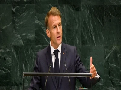 Macron: Gazze'deki manzara herkes i&ccedil;in utan&ccedil; verici
