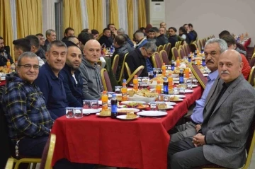 Maden iş&ccedil;ileri iftarda bir araya geldi
