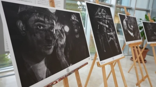 Madenciler G&uuml;n&uuml;&rsquo;nde &lsquo;Yeraltından Y&uuml;zler&rsquo; sergisi a&ccedil;ıldı
