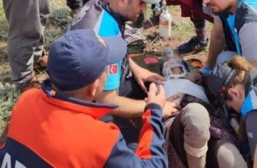 Madımak toplarken kayboldu, yaklaşık 30 saat sonra bulundu