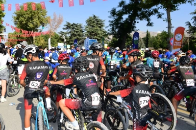 Malatya'da Uluslararası Beydağı Dağ Bisikleti Yarışı Kortejle Başladı