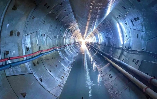 Malatya Yoncalı Sulaması İsale T&uuml;neli inşaatında son aşamaya gelindi
