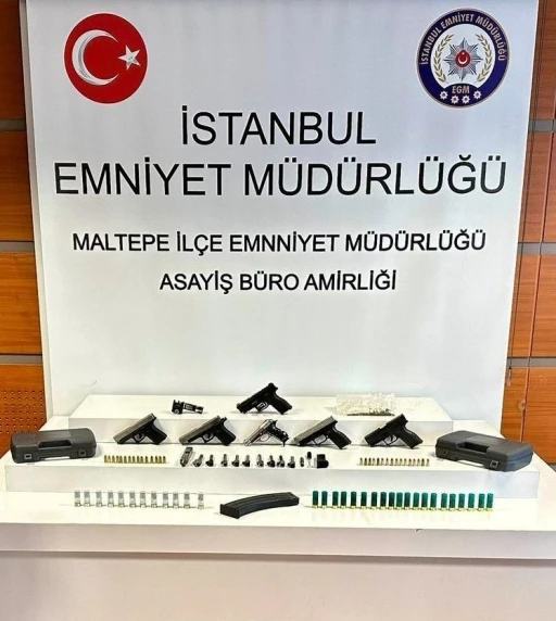 Maltepe&rsquo;de yasadışı silah ticareti operasyonu: 1 g&ouml;zaltı
