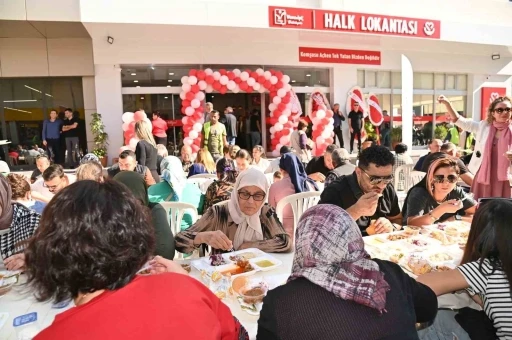 Manavgat&rsquo;ta &ldquo;Halk Lokantası&rdquo; a&ccedil;ıldı
