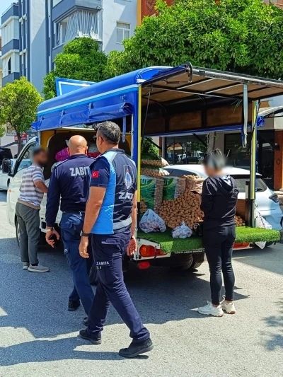 Manavgat&rsquo;ta huzur ve g&uuml;venlik i&ccedil;in zabıta ekipleri sahada
