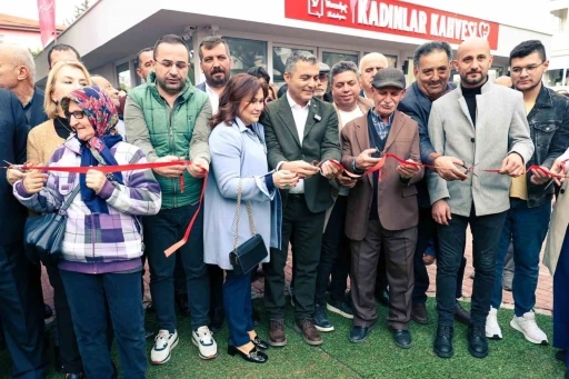 Manavgat&rsquo;ta ikinci kadınlar kahvesi ve muhtarlık binası t&ouml;renle a&ccedil;ıldı
