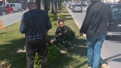 Manavgat&rsquo;ta motosiklet kazası: 1 yaralı
