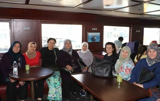 Manisa B&uuml;y&uuml;kşehir Belediyesinden kadınlara &ouml;zel k&ouml;rfez turu
