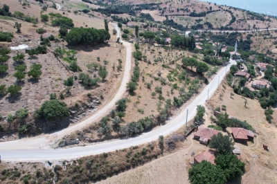 Manisa B&uuml;y&uuml;kşehir&rsquo;den Kula&rsquo;da 12,5 Kilometrelik Yol Hamlesi