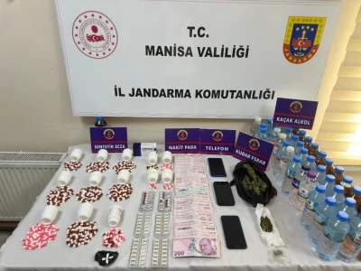 Manisa&rsquo;da uyuşturucu operasyonu: 2 ş&uuml;pheli g&ouml;zaltında
