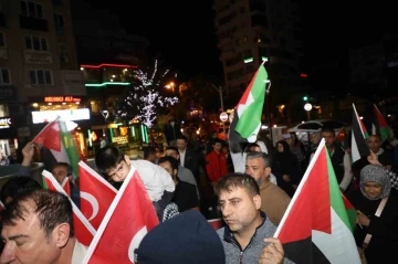 Manisa Filistin i&ccedil;in tek y&uuml;rek oldu
