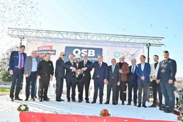 Manisa OSB K&ouml;pr&uuml;l&uuml; Kavşağının temeli atıldı
