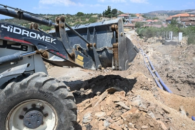 Salihli&rsquo;de 40 yıllık i&ccedil;me suyu altyapısı yenileniyor