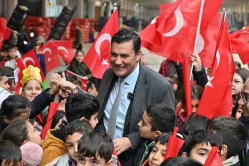 Manisalı &ccedil;ocuklara yerli t&uuml;ketimin &ouml;nemi anlatıldı
