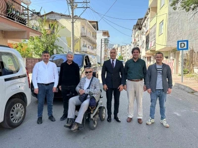 Manisalı gazi tedavi s&uuml;reci i&ccedil;in Ankara&rsquo;ya uğurlandı
