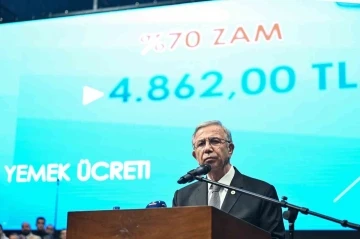 Mansur Yavaş ABB personeline zam oranını a&ccedil;ıkladı
