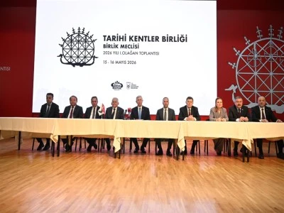Mansur Yavaş, yeniden Tarihi Kentler Birliği Başkanı se&ccedil;ildi