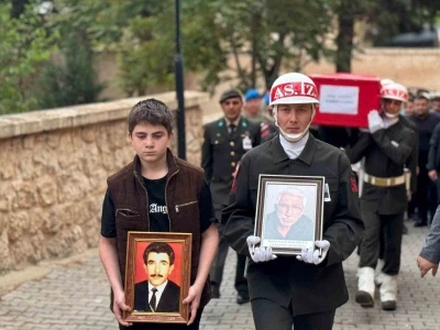 Mardin&rsquo;de Kıbrıs gazisi son yolculuğuna uğurlandı
