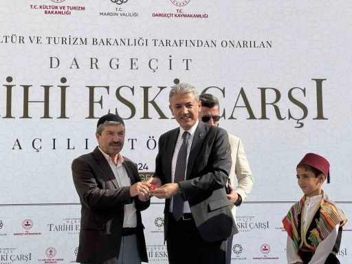 Mardin&rsquo;de restorasyonu tamamlanan 400 yıllık S&uuml;ryani &Ccedil;arşısı a&ccedil;ıldı
