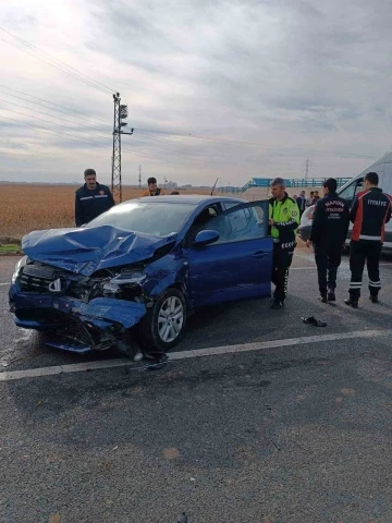 Mardin&rsquo;de trafik kazası: 4 yaralı
