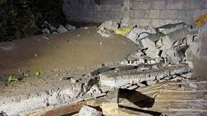 Mardin&rsquo;de yağıştan &ccedil;&ouml;ken binada 2 kişi yaralandı