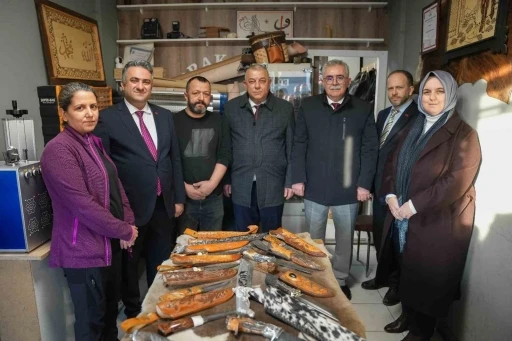 Marka ve patent kurumu başkanına D&uuml;zce tanıtıldı
